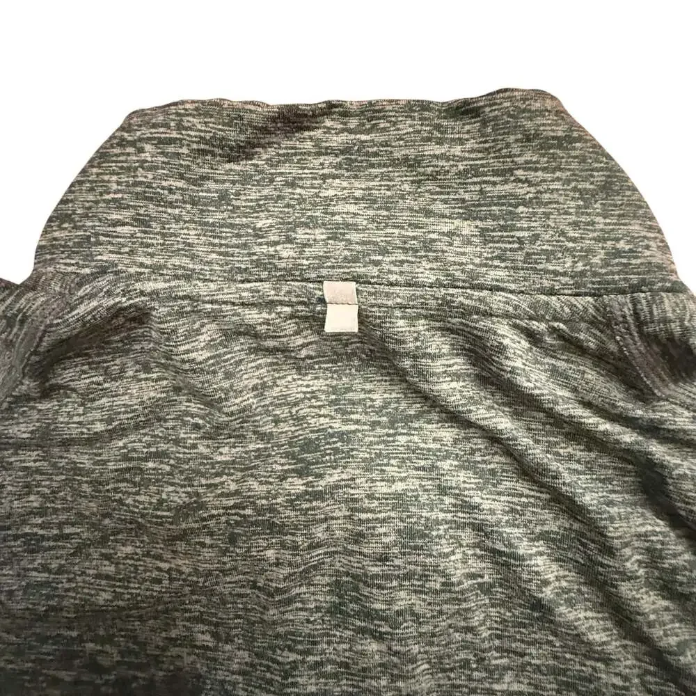 Nike Dri-FIT Men's Heathered Gray 1/4 Zip Long Sleeve Running Pullover XXL